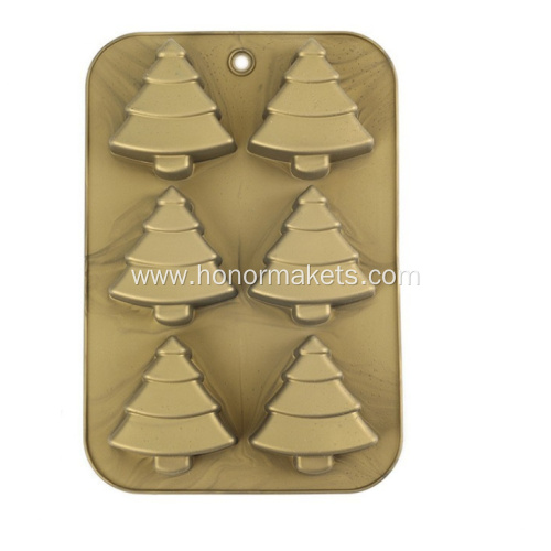 Silicone Christmas cake chocolate mold